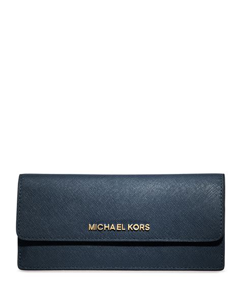 michael kors jet set flat wallet|michael kors clearance wallet.